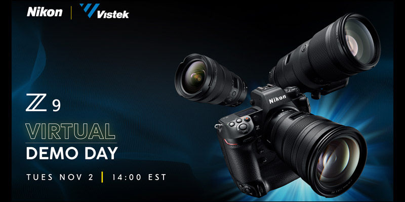 Nikon Z 9 Virtual Demo Day - November 2 2021 at 2 pm